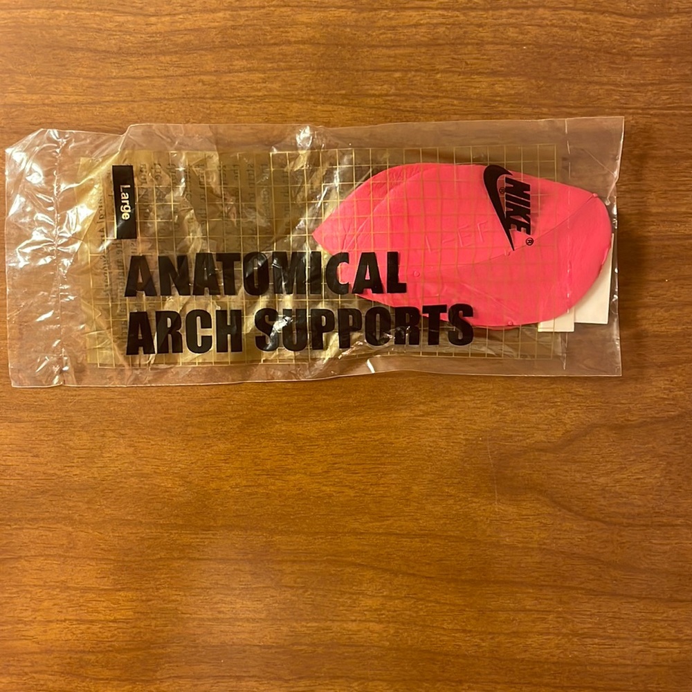 Nike Anatomical Arch Supports Inserts Original New 1 Pair Size Adults Large